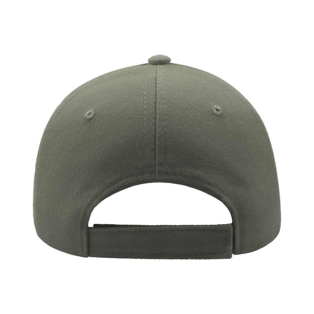 Liberty Five Heavy Brush Cotton 5 Panel Cap (Pack Of 2) (Light Grey) 2/3
