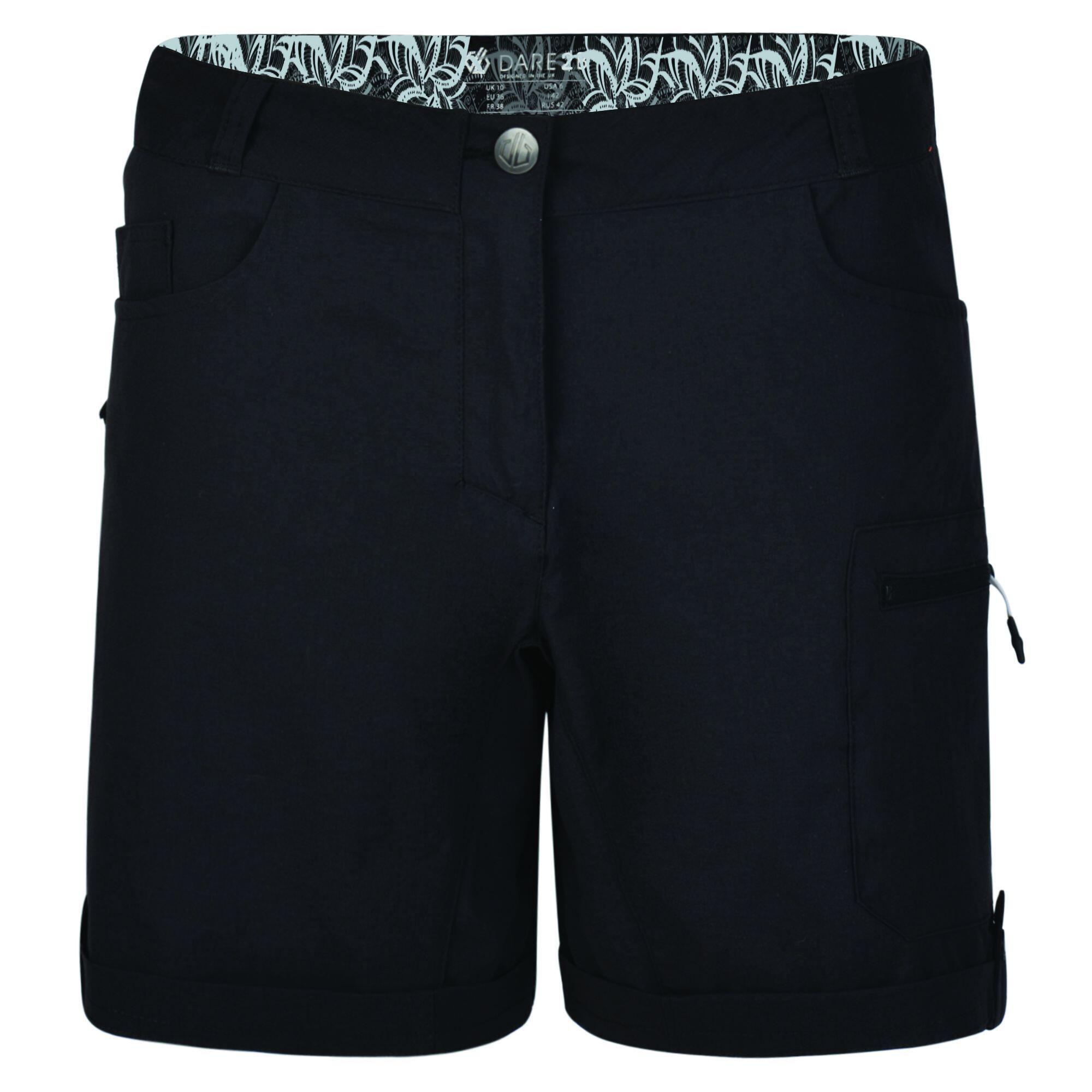 Dare2b Womens Ladies Melodic II Multi Pocket Walking Shorts Lunar
