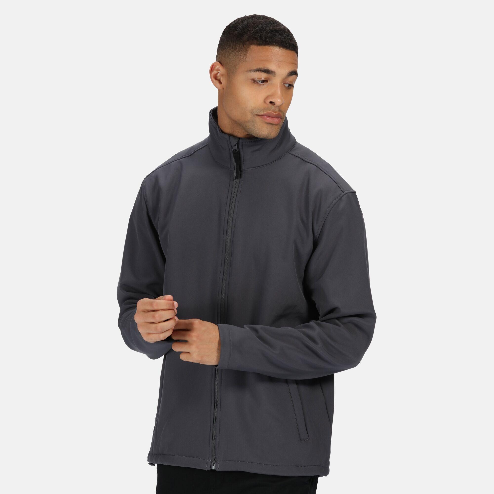 Reid Giaccone Softshell Impermeabile Uomo Regatta Grigio 2/4
