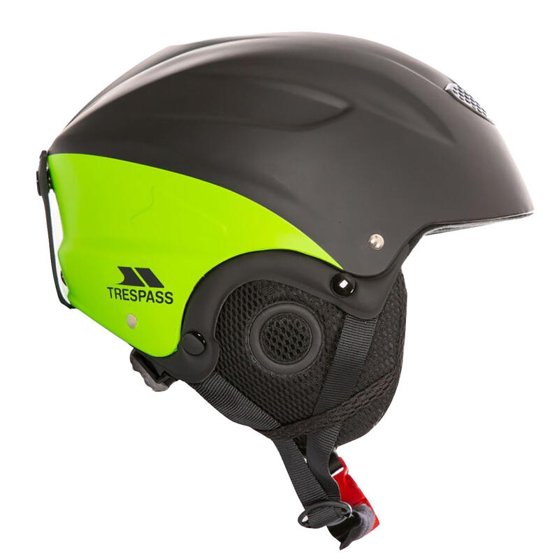 Adultos Capacete de Ski Skyhigh Protective Snow Sport Preto / Verde