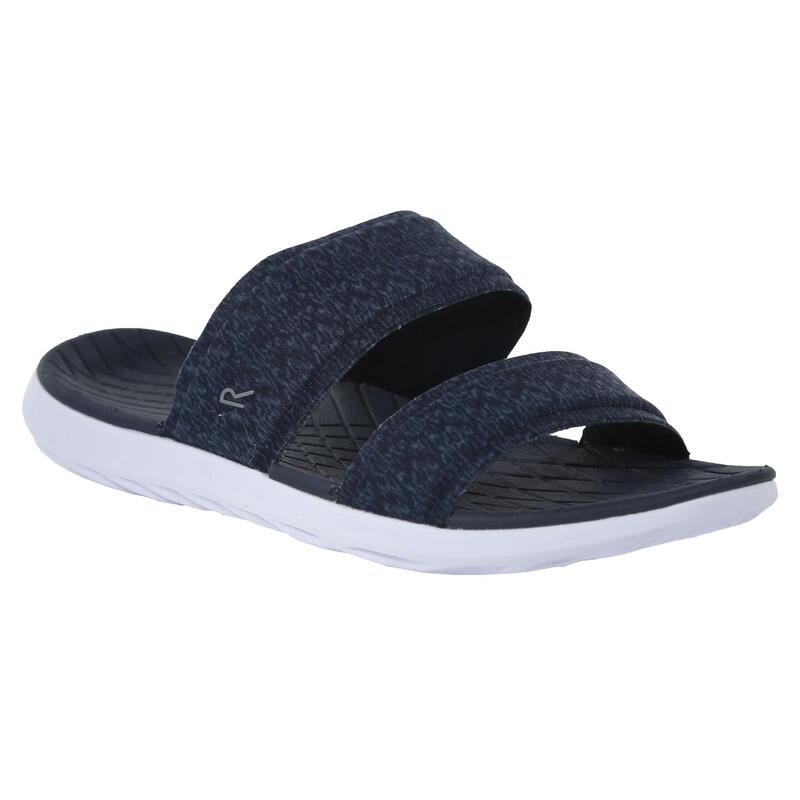 Womens/Ladies Tyla Sandals (Navy/Dark Steel)