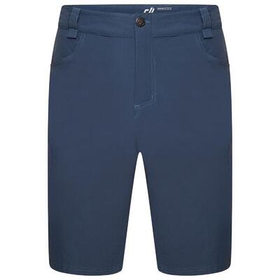 Heren afgestemd in ii multi pocket walking shorts (maanlicht denim)