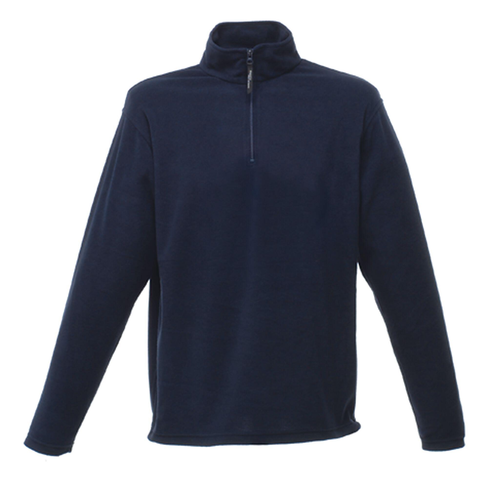 Regatta - Mens Micro Zip Neck Fleece Top (bleu Marine) - Polaire - Bleu|vert - S - Decathlon