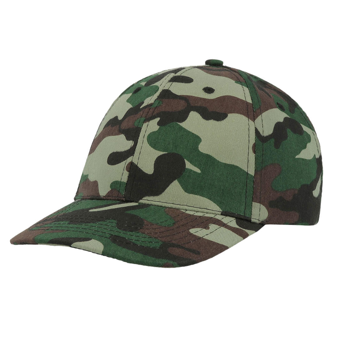 ATLANTIS Start 6 Panel Baseball Cap (Pack of 2) (Camouflage)