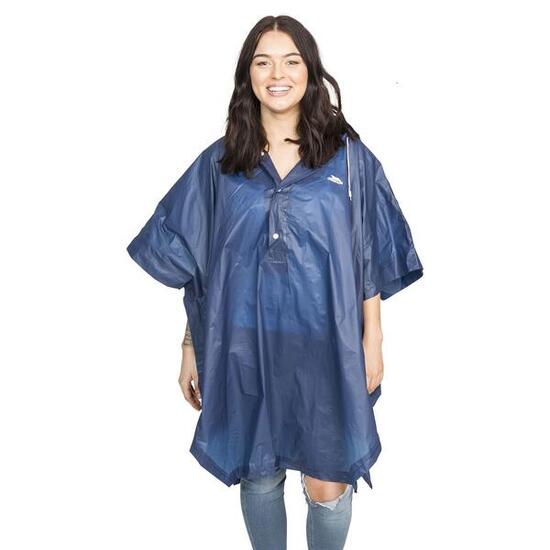Canopy Poncho De Pluie Repliable Adulte Unisexe (Bleu Marine)