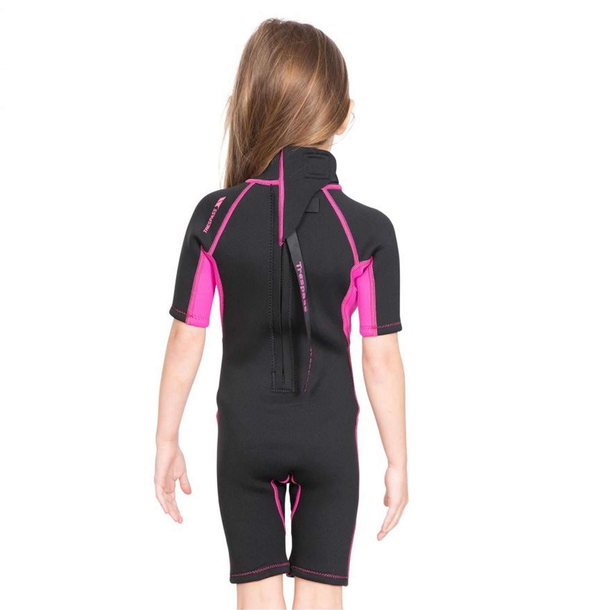 Scubadive Girl's 3mm short wetsuit (Black)