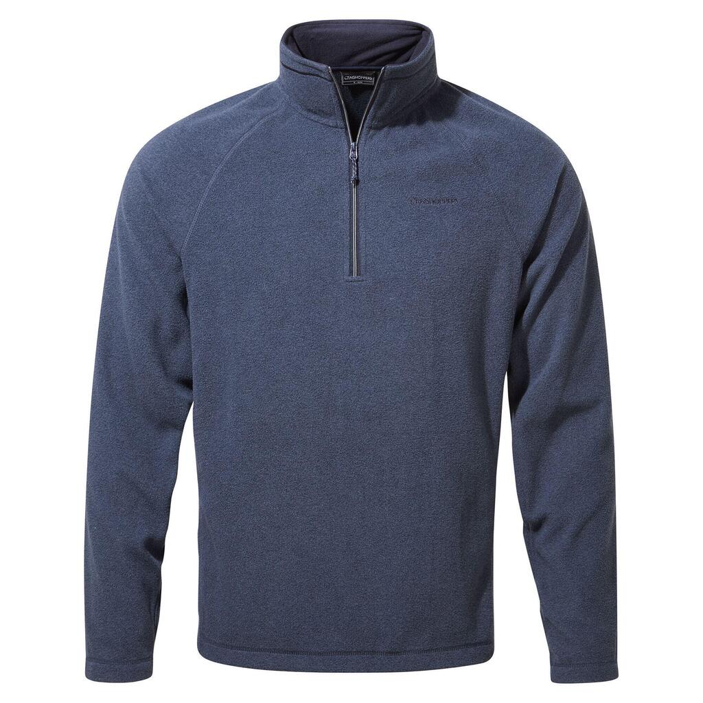 Mens Corey VI Half Zip Fleece Top (Navy Marl)