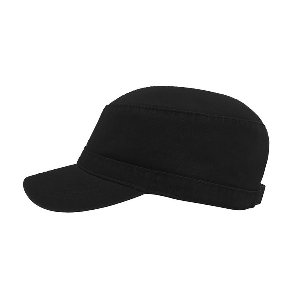 Chino Cotton Uniform Military Cap (Pack Of 2) (Black) 3/4