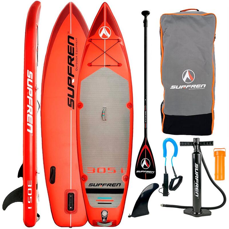 SURFREN 305i Opblaasbaar Stand Up Paddle Board - Touring Dubbellaags PVC