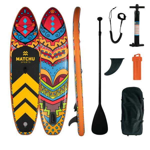 SUP Board - Stand Up Paddle Board - Komplettset - aufblasbar - 320x81x15