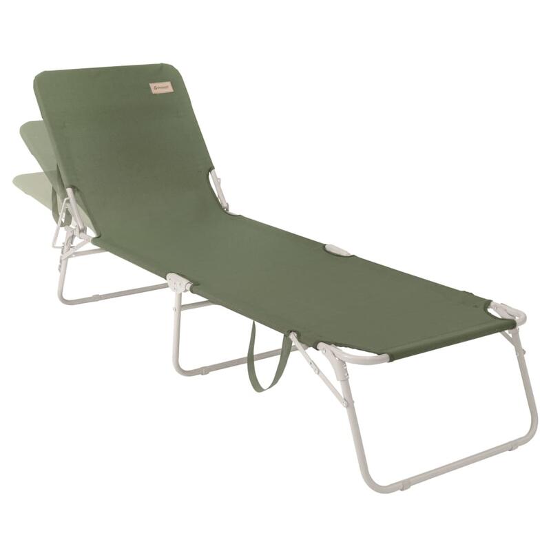 Outwell Chaise longue pliable Tenby Vert vignoble