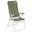 Cadeira de campismo reclinável Cromer verde azeitona