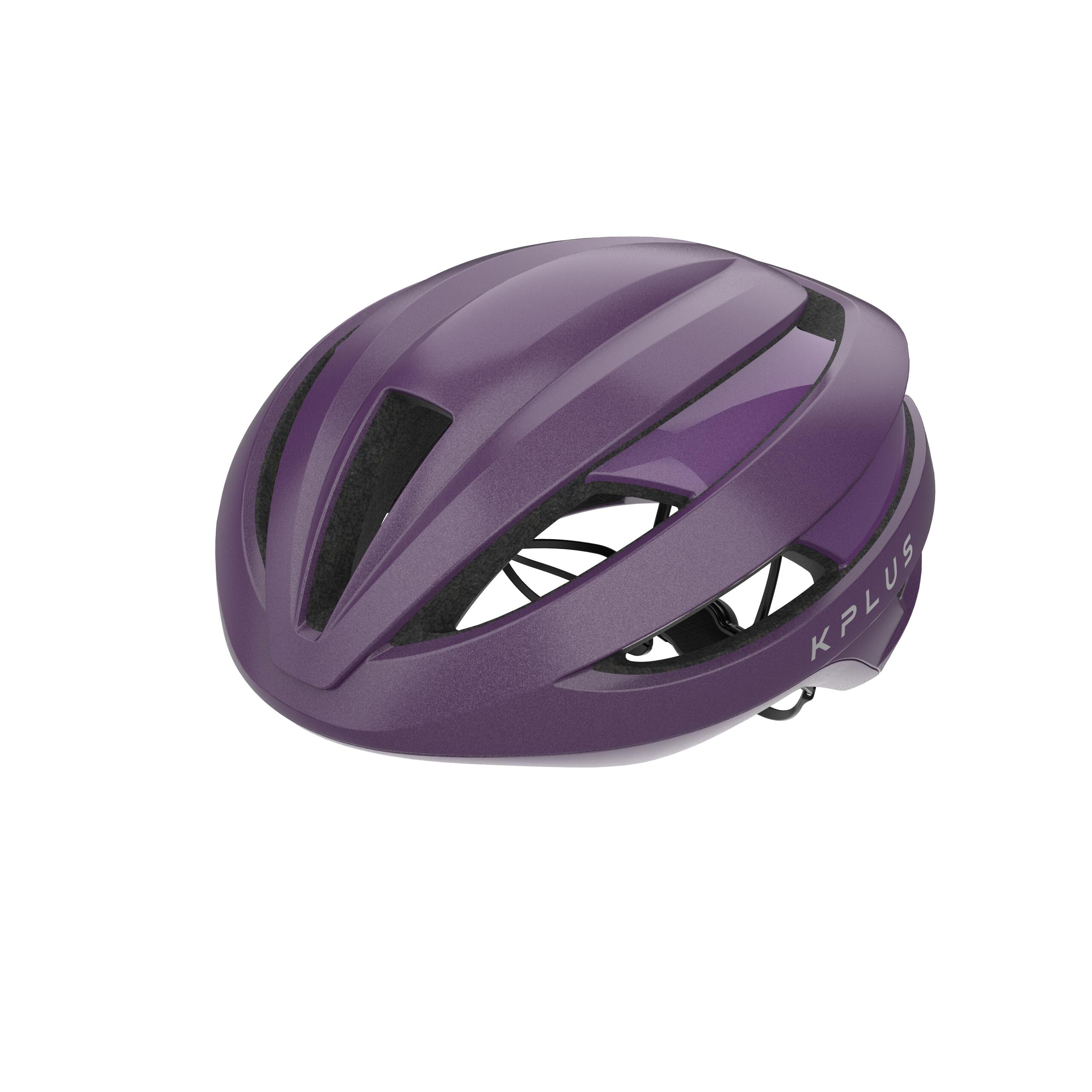 Purple cycling helmet hotsell