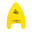 A-Shap High Buoyant EVA Kickboard - Yellow/Blue