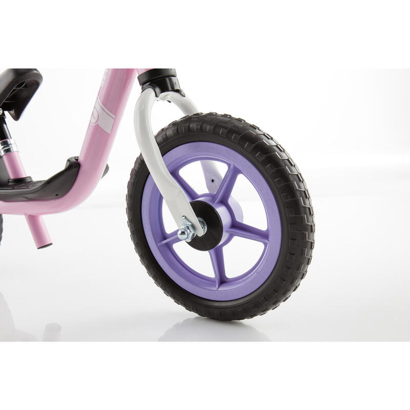 Kettler Run 10" Girl - Balance bike - Footboard - Selle ergonomique réglable