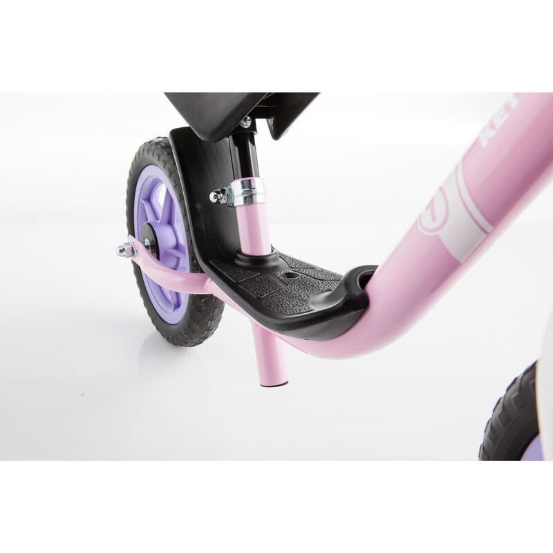 Kettler Run 10" Girl - Loopfiets - Voetenplank - Ergonomisch verstelbaar zadel