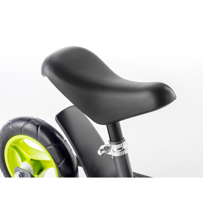 Kettler Run 8" Boy - Loopfiets - Voetenplank - Ergonomisch zadel - Grijs