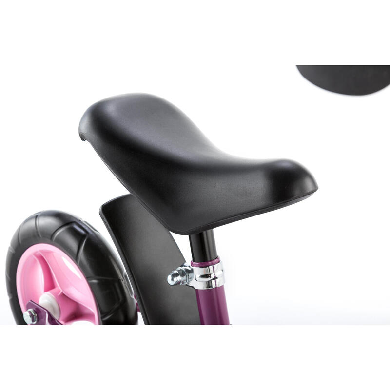 Kettler Run 8" Girl - Balance bike - Footboard - Selle ergonomique - Bordeaux