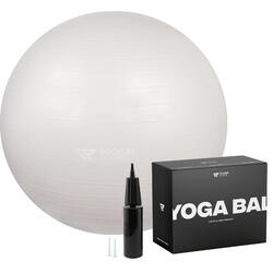 Ballon de fitness - Ballon de yoga - Ballon de gym - 75 cm - Pearl