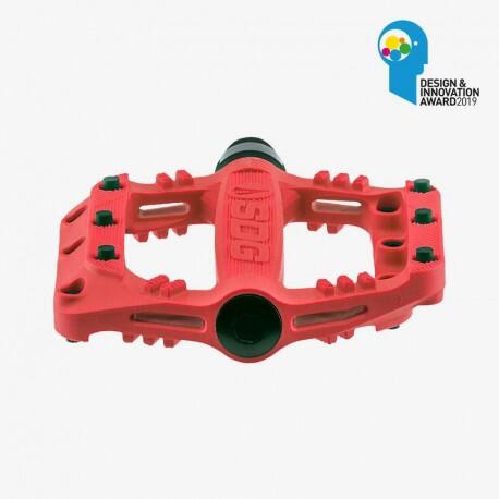 SDG Slater Jr. Pedal, 90x90mm, red 2/3