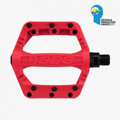 SDG Slater Jr. Pedal, 90x90mm, red 3/3