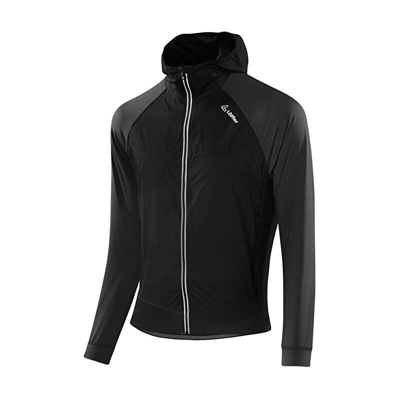 Mountain Sports Light Hybrid Hooded Jacket - Black