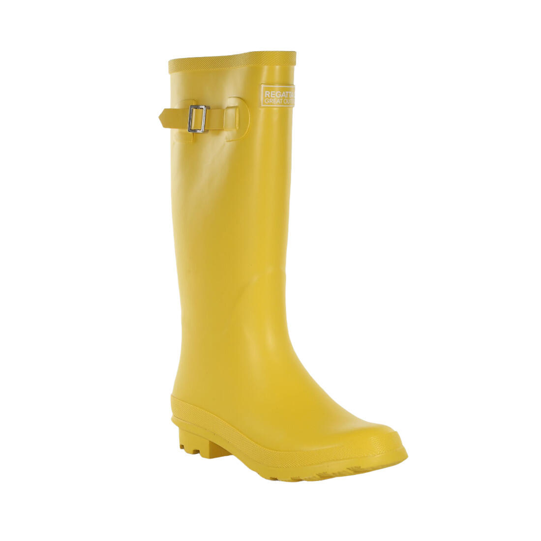 Womens/Ladies Ly Fairweather II Tall Durable Wellington Boots (Maize Yellow) 1/5