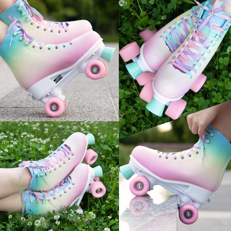 Patins clássicos ajustáveis Raven Lexie Ombre