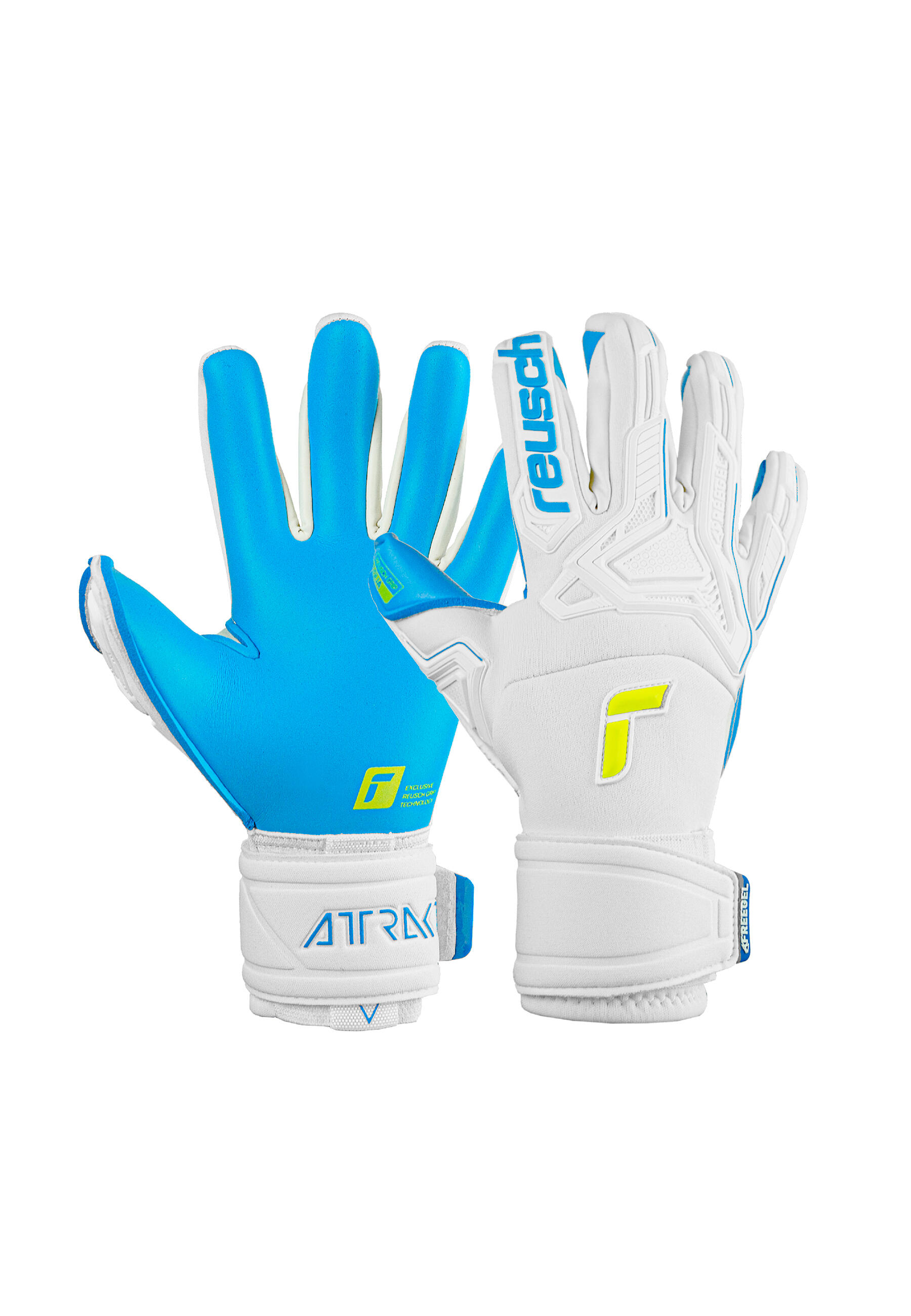 Guanti da portiere Reusch Attrakt Freegel Aqua antivento 1/5