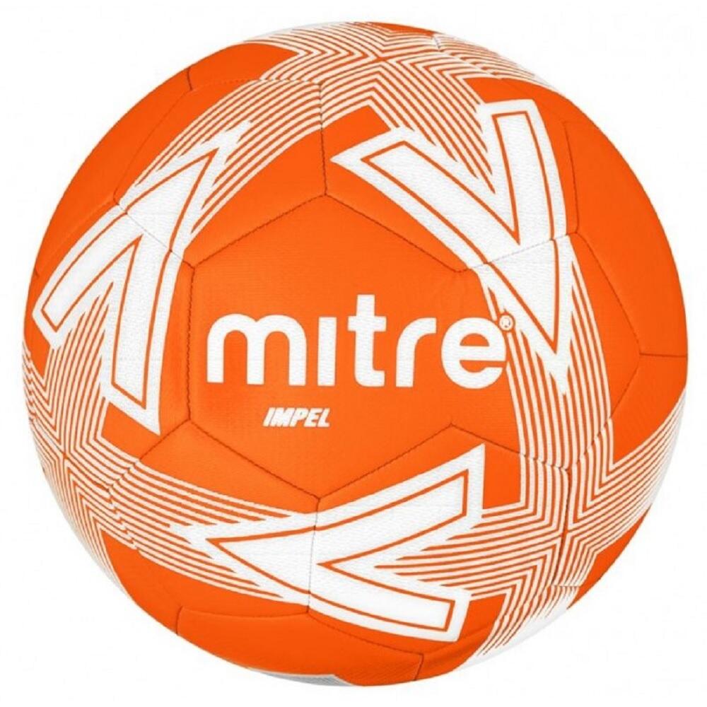 IMPEL Soccer Ball (Orange / White)