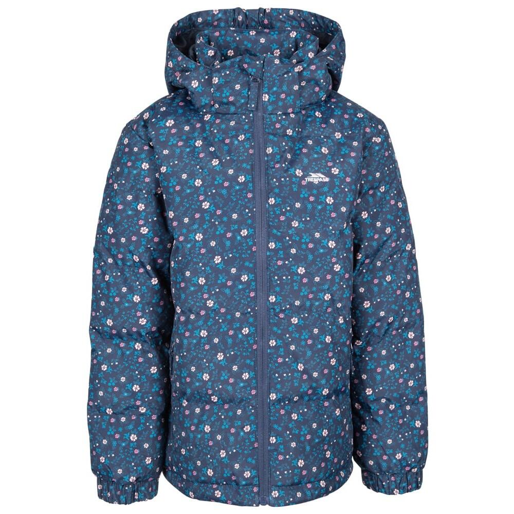 Girls' COMBINE quilted jacket (Navy)