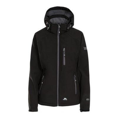 Dames bela ii waterbestendige softshell jas (zwart)