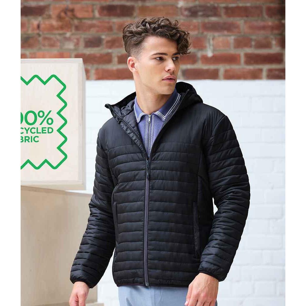 Men's HONESTLY MADE down jacket (Black)