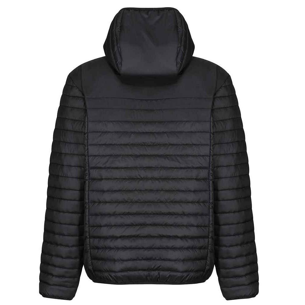 Mens Honestly Made Recycled Thermal Padded Jacket (Black) 2/5