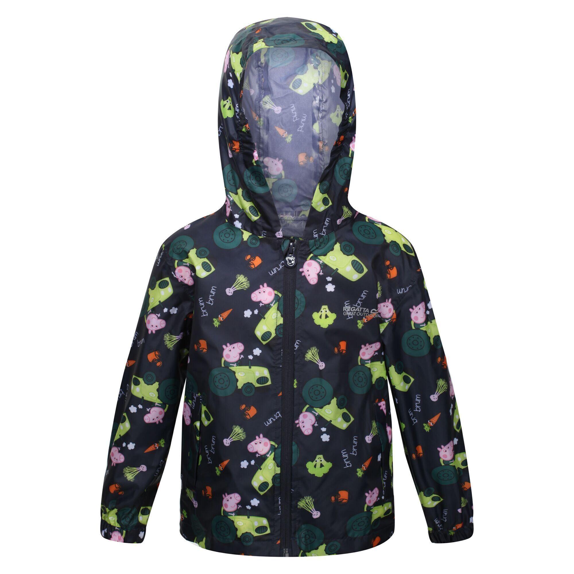 REGATTA Impermeabile Peppa Pig Ripiegabile Bambini Regatta Blu Navy