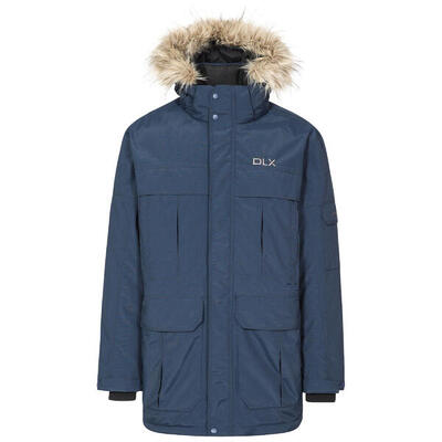 Heren highland waterbestendige parka jas (navy)