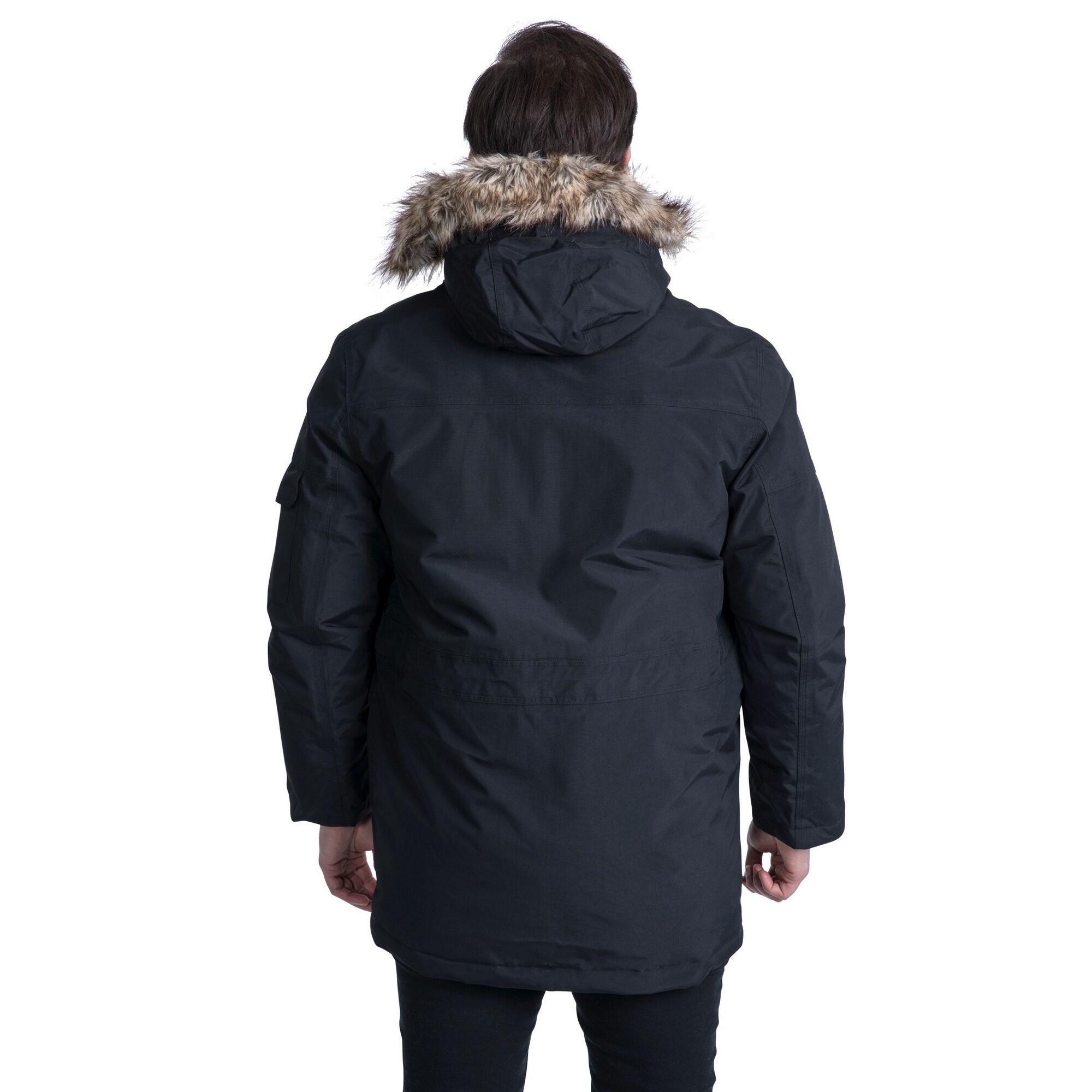 Parka Highland, wasserfest Herren Schwarz 3/5
