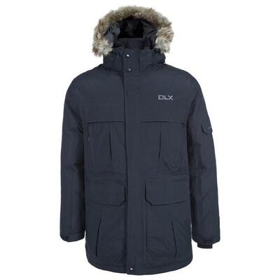Heren highland waterbestendige parka jas (zwart)
