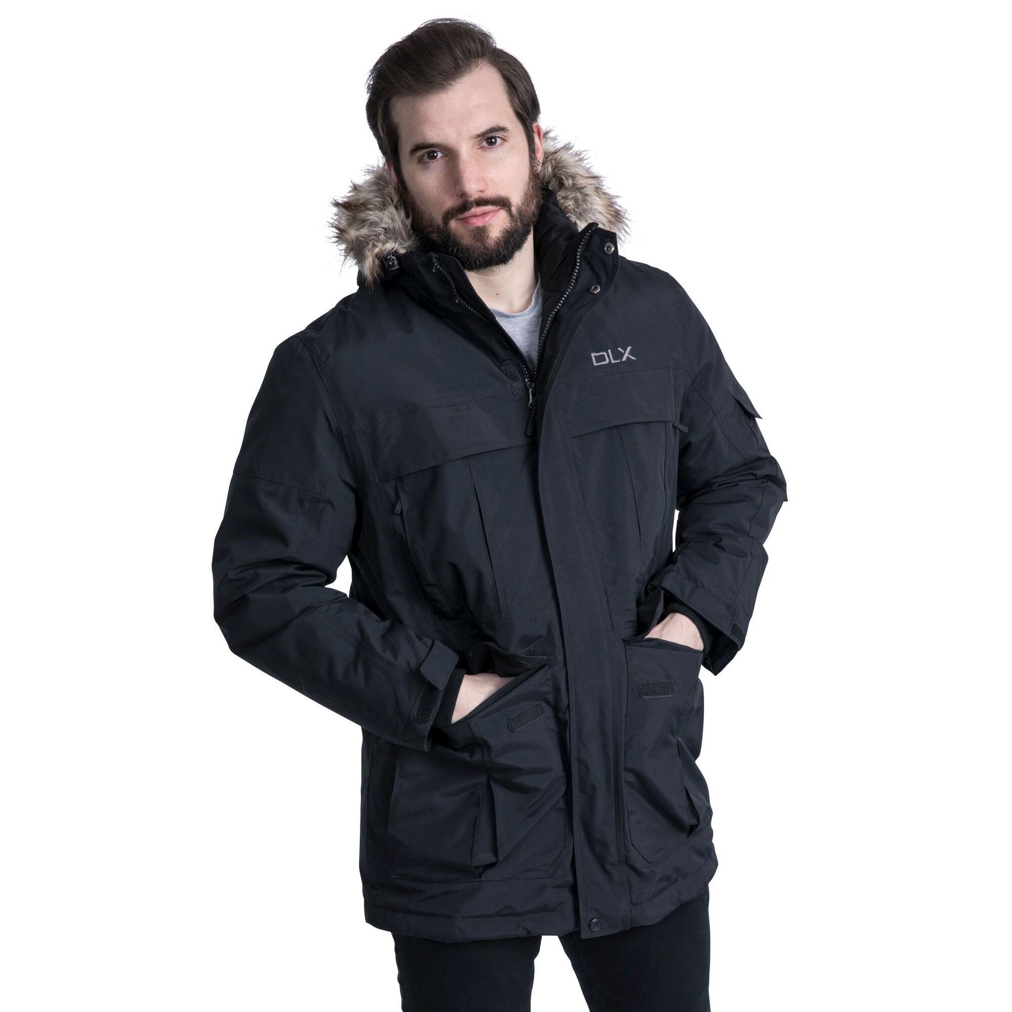 Parka Highland, wasserfest Herren Schwarz 4/5