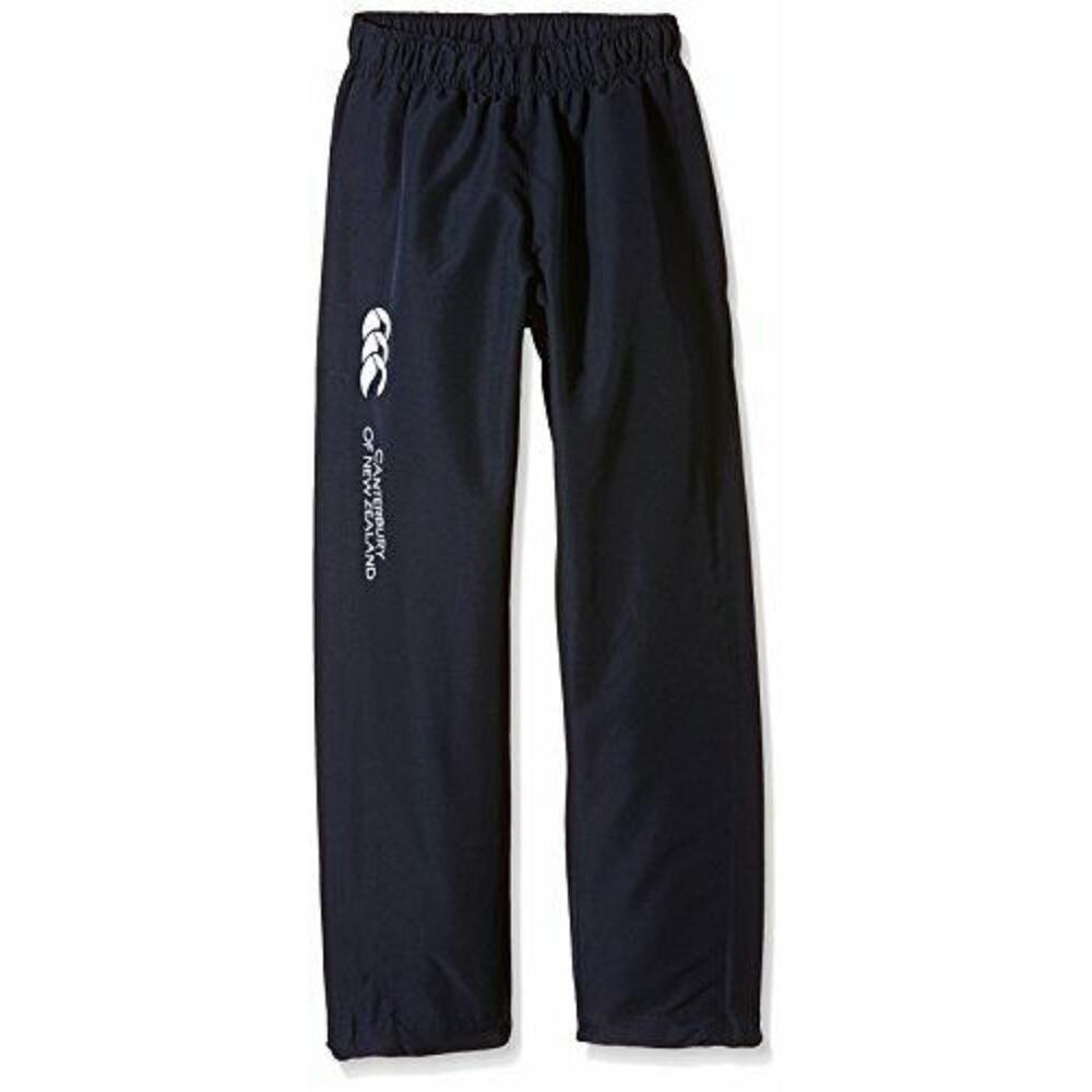 CANTERBURY Childrens/Kids Open Hem Tracksuit Bottoms (Navy)