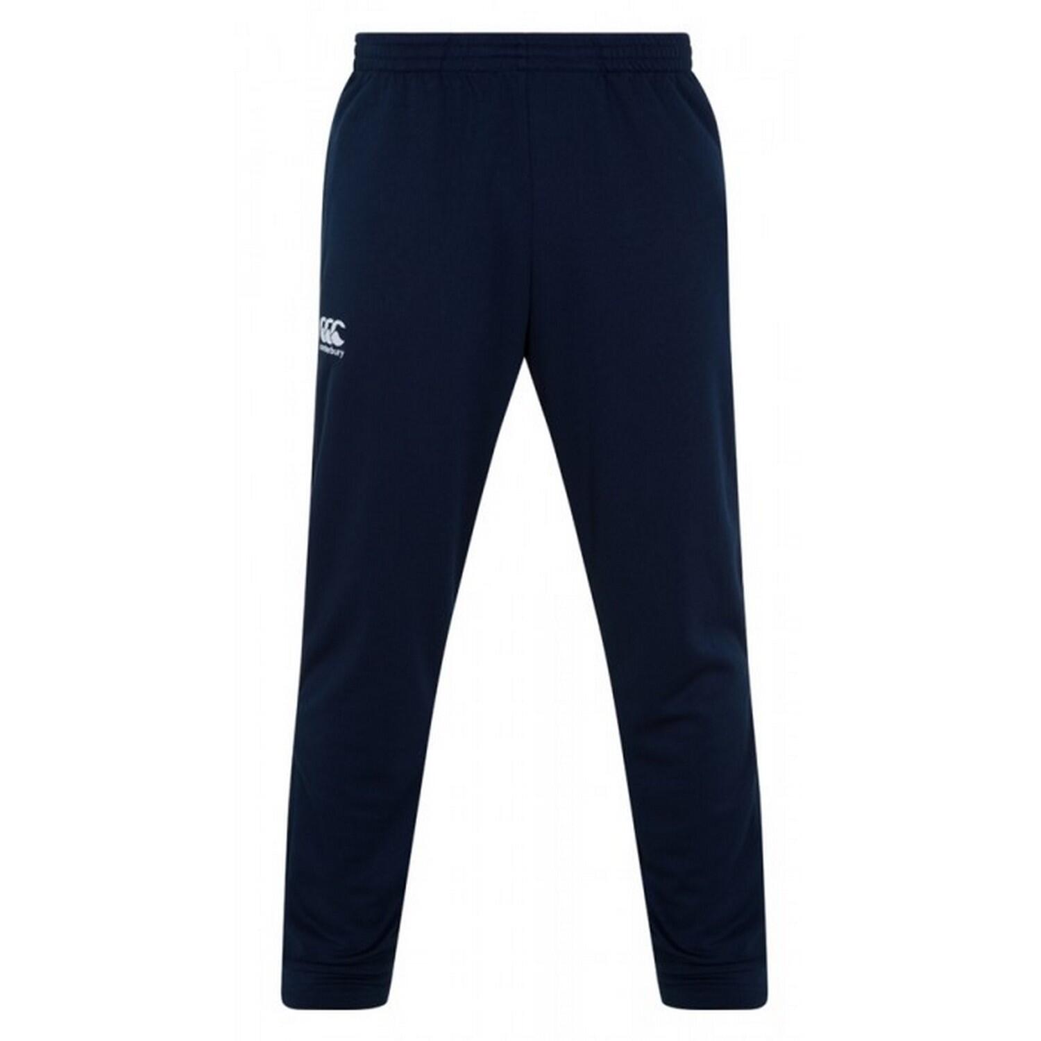 CANTERBURY Unisex Adult Stretch Tapered Tracksuit Bottoms (Navy)