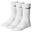 Socken für HerrenDamen (3erPack) Unisex Weiß