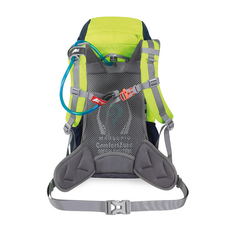 Mochila de trekking e montanha OBERLAND 28 Marsupio Azul/Amarelo