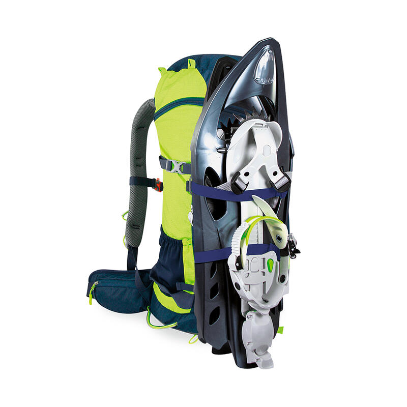 Mochila de trekking e montanha Y 30 ALPINE TERRA Marsupio Azul/Verde