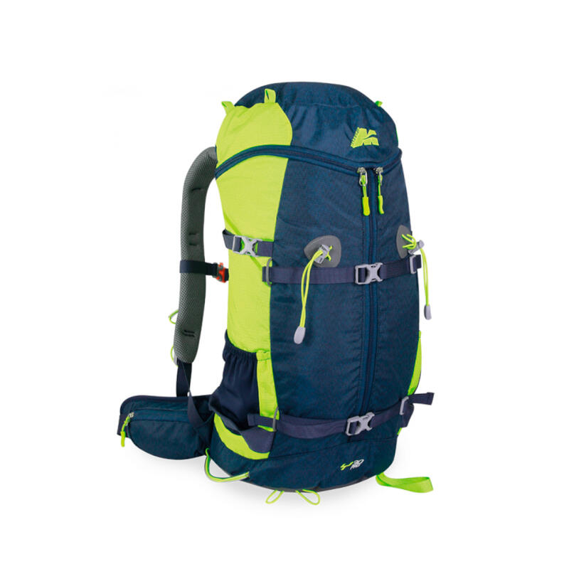 Mochila de trekking e montanha Y 30 ALPINE TERRA Marsupio Azul/Verde