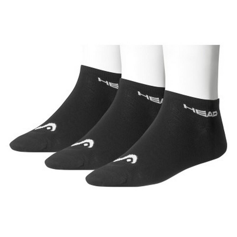 HEAD Mens Socks (Pack of 3) (Black/White)