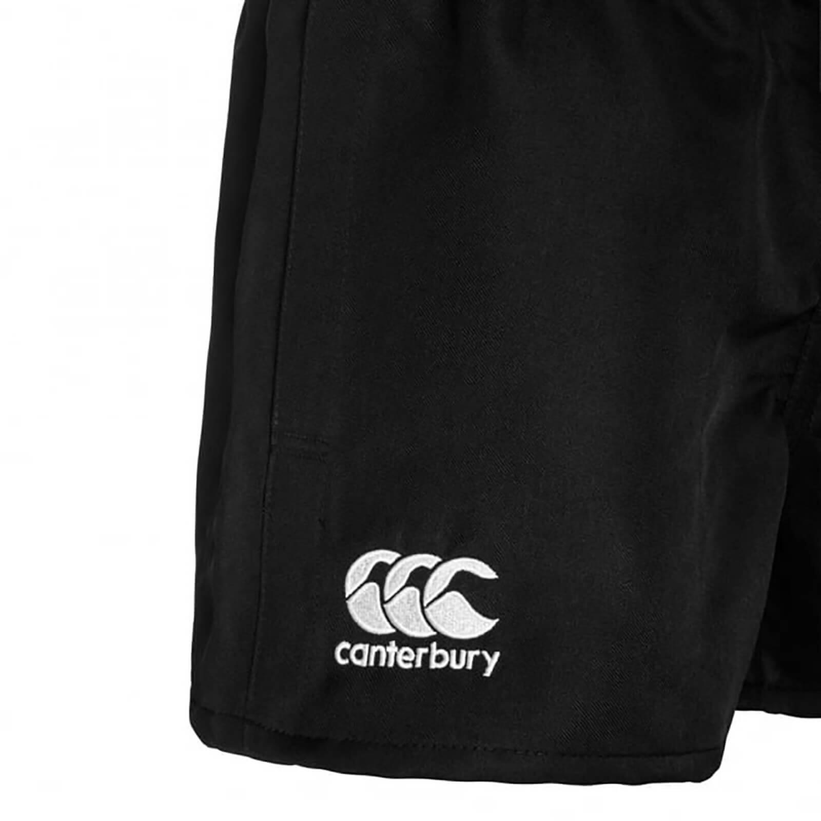 Childrens/Kids Professional Polyester Shorts (Black) 4/4