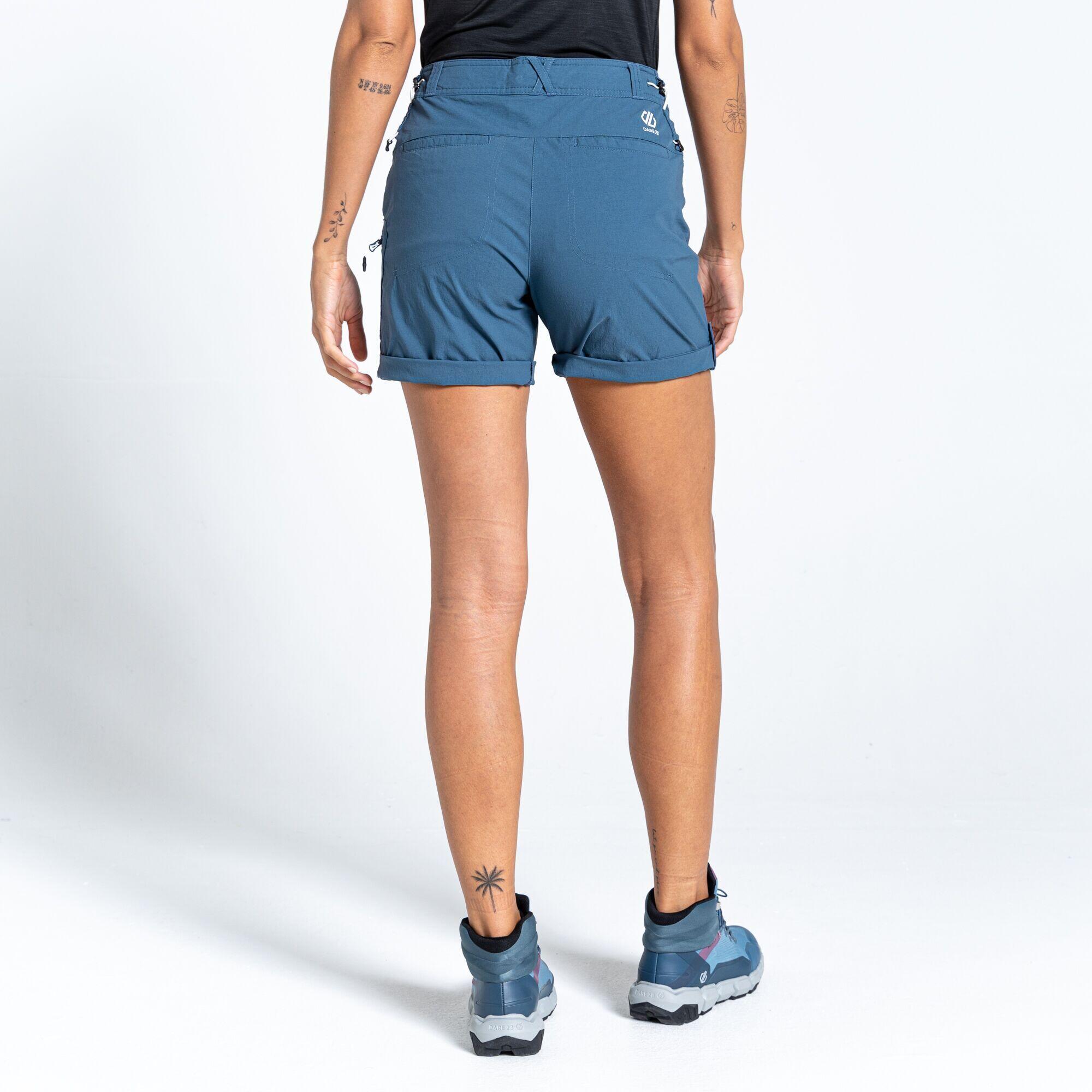 Dare2b Womens/Ladies Melodic II Multi Pocket Walking Shorts (Orion Grey) 4/5