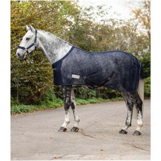 Fliegendecke für Pferde mit Kreuzgurten Waldhausen Comfort