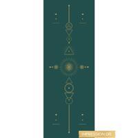 Tapis de yoga Star Samadhi Gold